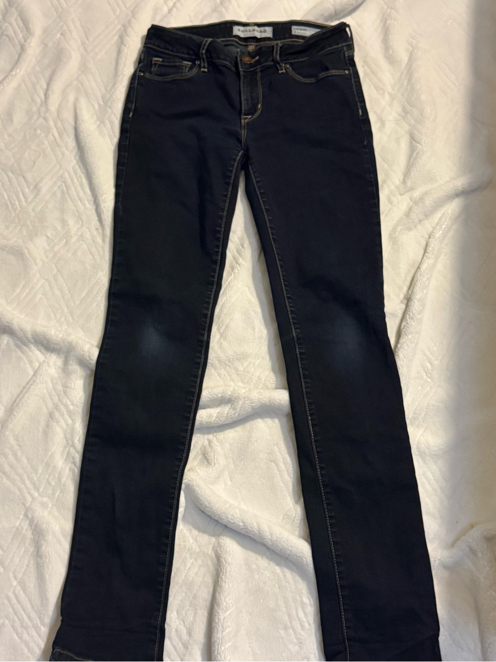 Women’s Dark Indigo Skinny Jeans with Stretch